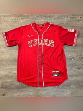 Nike Texas Rangers City Connect Jersey "TEJAS" Marcus Semien NWT Size Medium